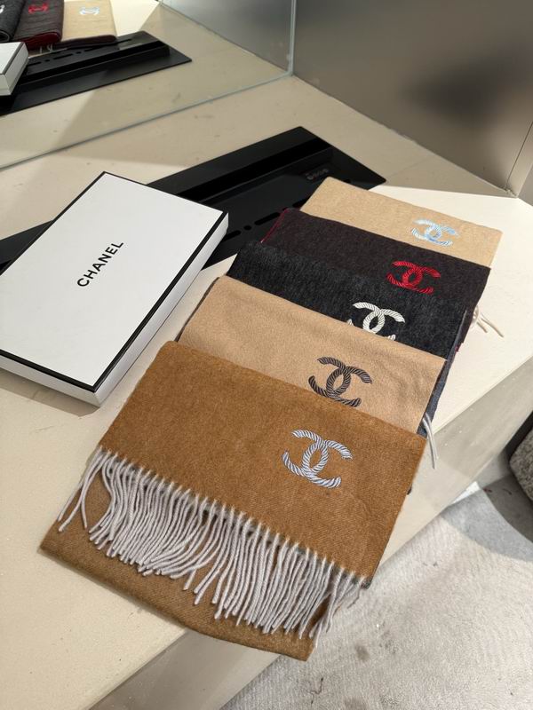 Chanel Scarf 210X33cm E121226